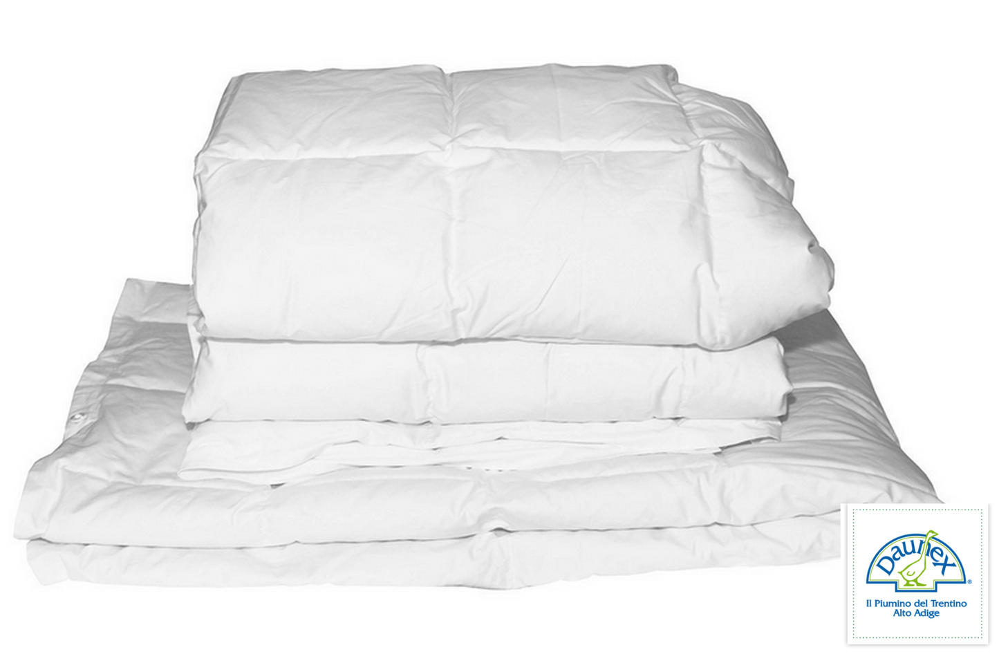 Couette en duvet d’oie DAUNEX - 4 saisons - 100% duvet de Hongrie art. Duo Sestrières °°°+°°