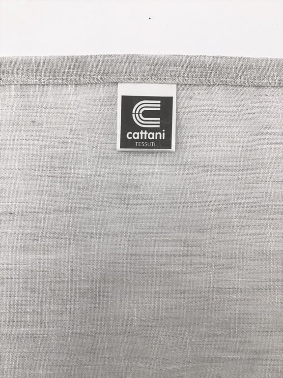 Voilage intérieurs sur mesure avec finition plis simples cousus - gris-art.400