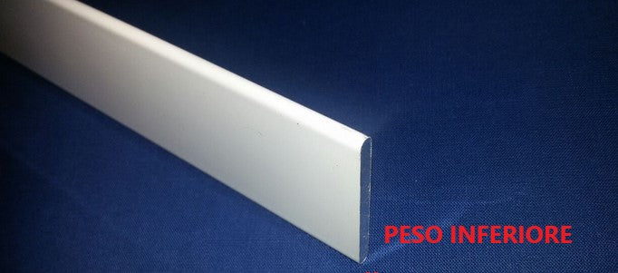 Binario tende pacchetto peso inferiore in alluminio