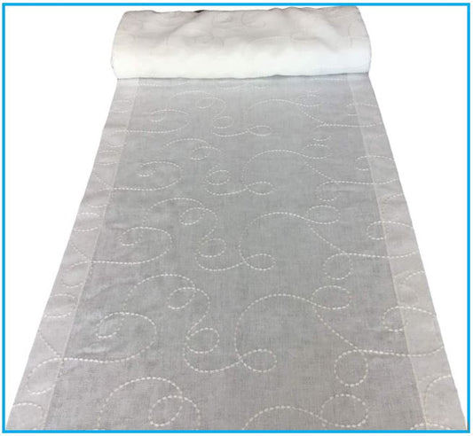 Tissu au Mètre, pour voilage vitrage, brise-bise, vitrage droit, panneau japonais, stores Romains - Largeur de 30 à 120 cm-- art.105