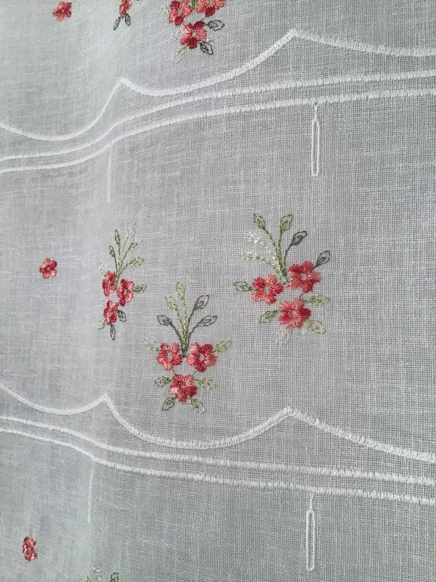 Voilage vitrage brise bise - largeur de panneau 45-60-90 cm hauteur individuelle art.706