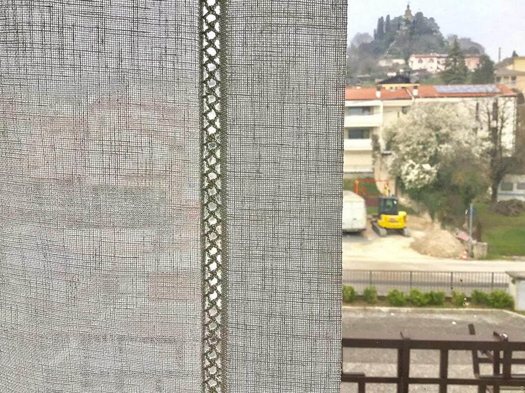 Tissu au Mètre, pour voilages vitrage, brise-bise, panneau japonais, stores Romains - Largeur de 30 à 120 cm-art.101
