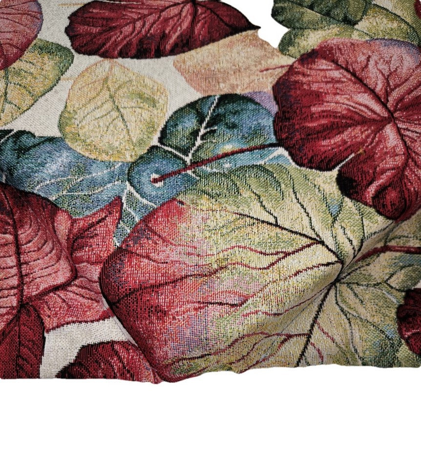 particolare del disegno a foglia