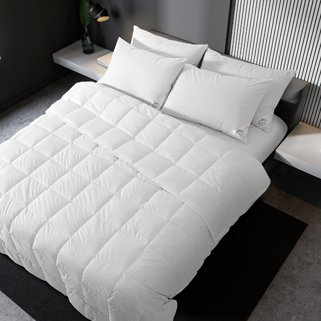Daunex Couette hypoallergénique 4 saisons Softballs moyen+léger °°°+°°