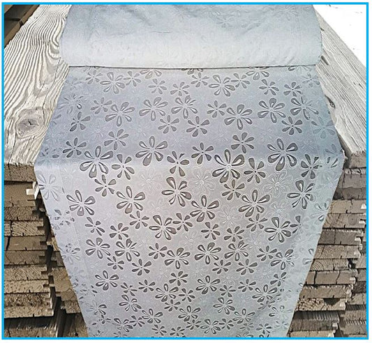 Tissu pour voilage vitrage - vendu au mètre - largeur 45-60-90 cm - Tissu Devore' - art.107