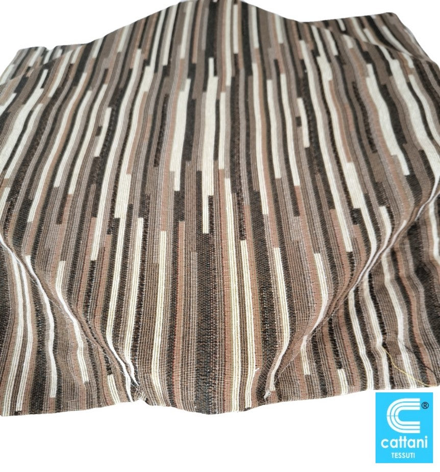 Galettes de chaise à rabats de cuisine - Set 4/6 Coussins - Tissu jacquard - 2 motifs