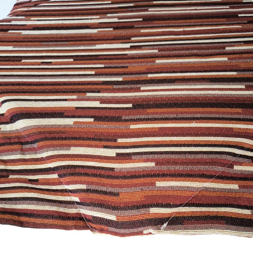 Galettes de chaise à rabats de cuisine - Set 4/6 Coussins - Tissu jacquard - 2 motifs