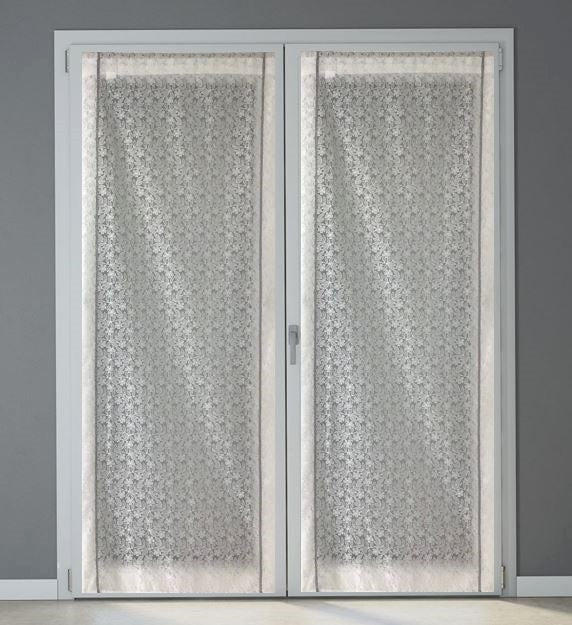 Paire voilages vitrage - largeur 45/60/90 cm - longueur sur mesure 