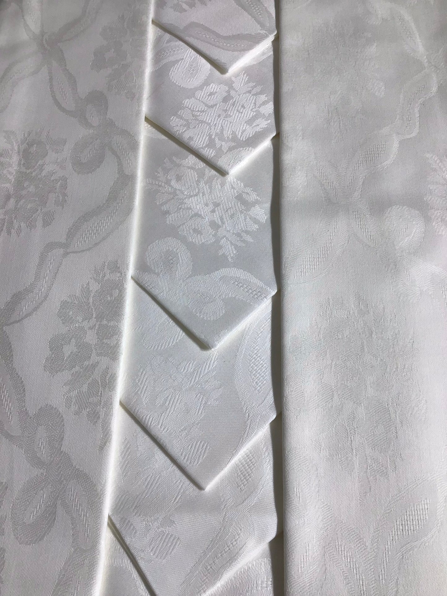 Nappe avec serviettes - tissu jacquard Flandres - rectangulaire - ronde - ovale