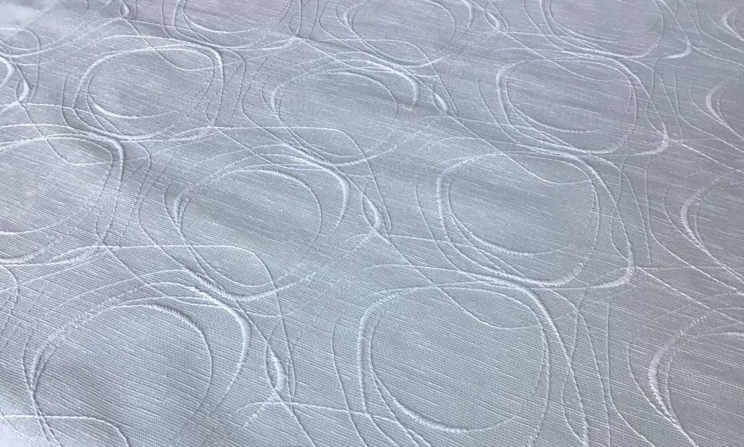 Tissu au mètre , pour voilage vitrage , brise-bise, vitrage droit, panneau japonais, stores romains Largeur de 40 à 90  cm Art.109