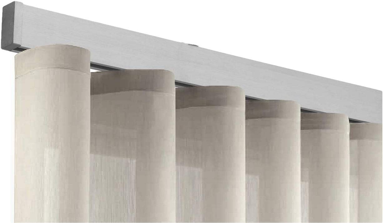 Rail en aluminium Wave pour rideaux voilage – Sur mesure