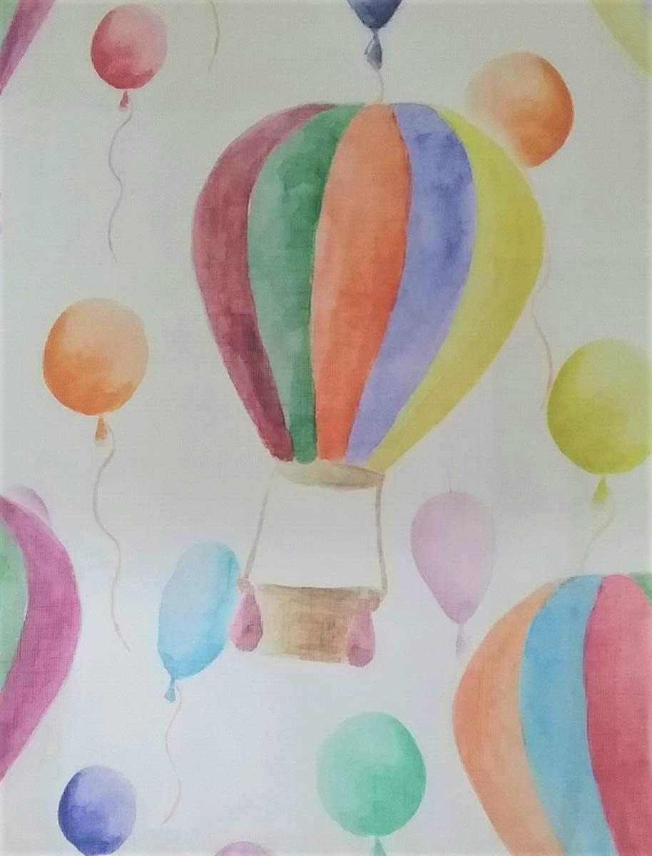 Voilage à œillets chambre enfant – impression numérique – sur mesure 140–200 cm