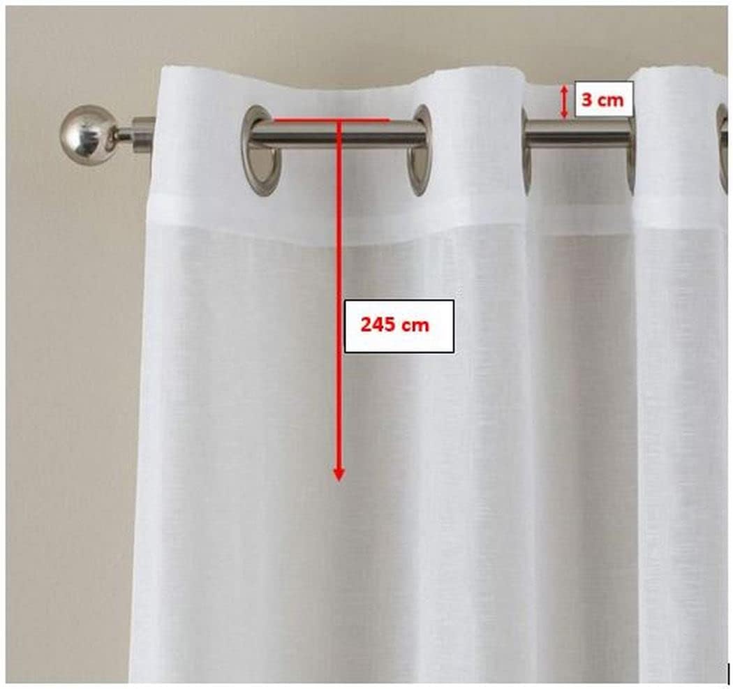 Voilage à œillets chambre enfant – impression numérique – sur mesure 140–200 cm