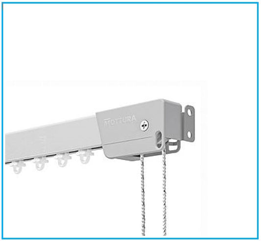 Rail MOTTURA ARCO 470 en aluminium pour rideaux froncés moyens et mi-lourds – Sur mesure – Art. 201
