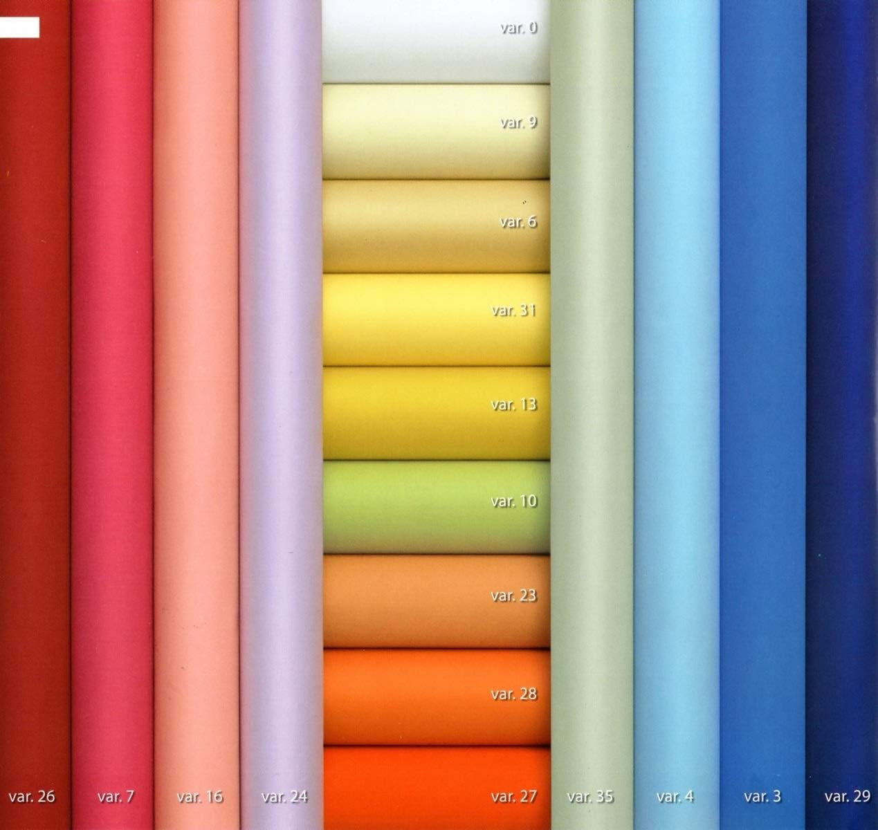 Cartella colori raso di cotone Trapunta doubleface 