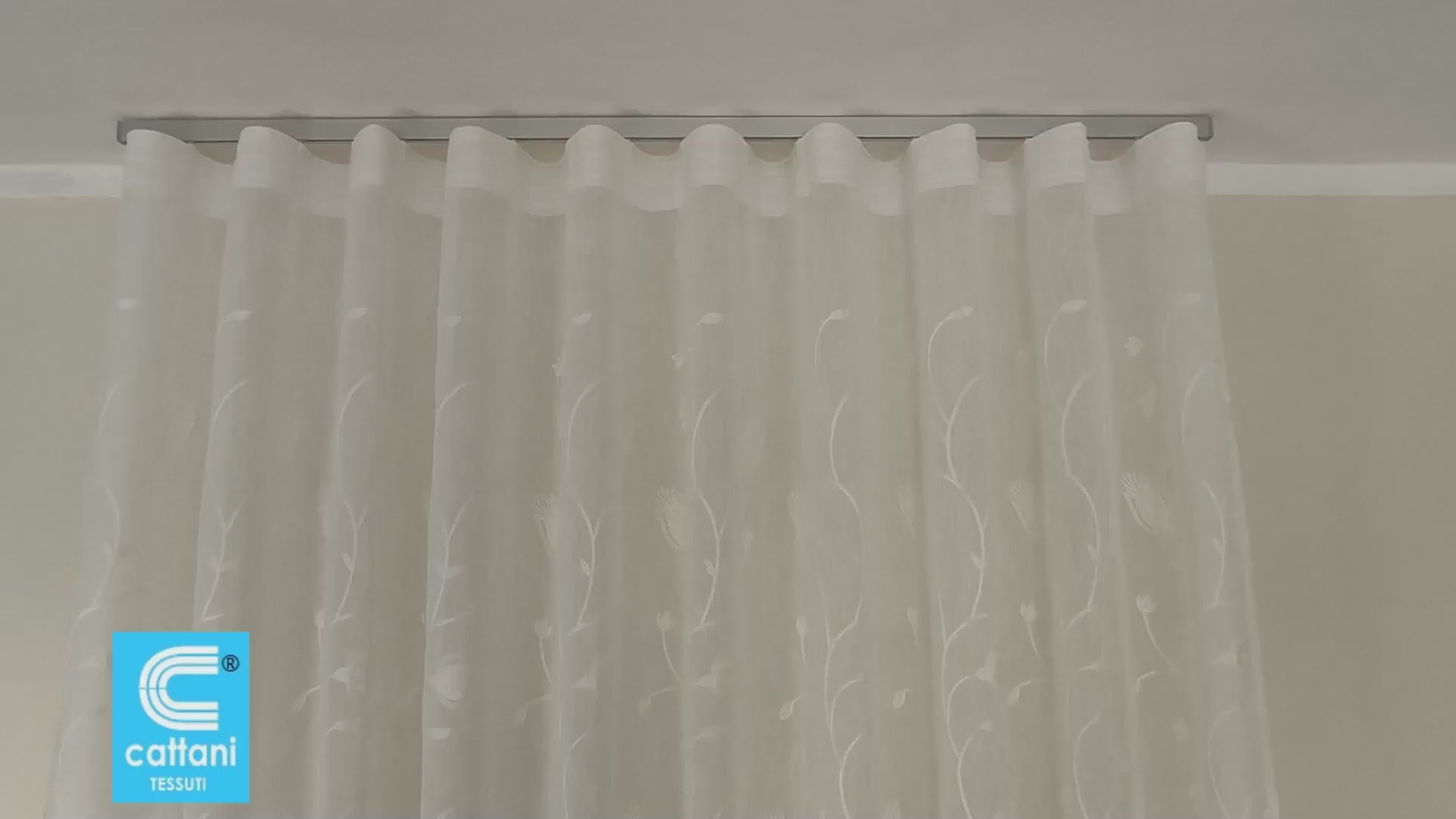 Video tenda con binario a onda
