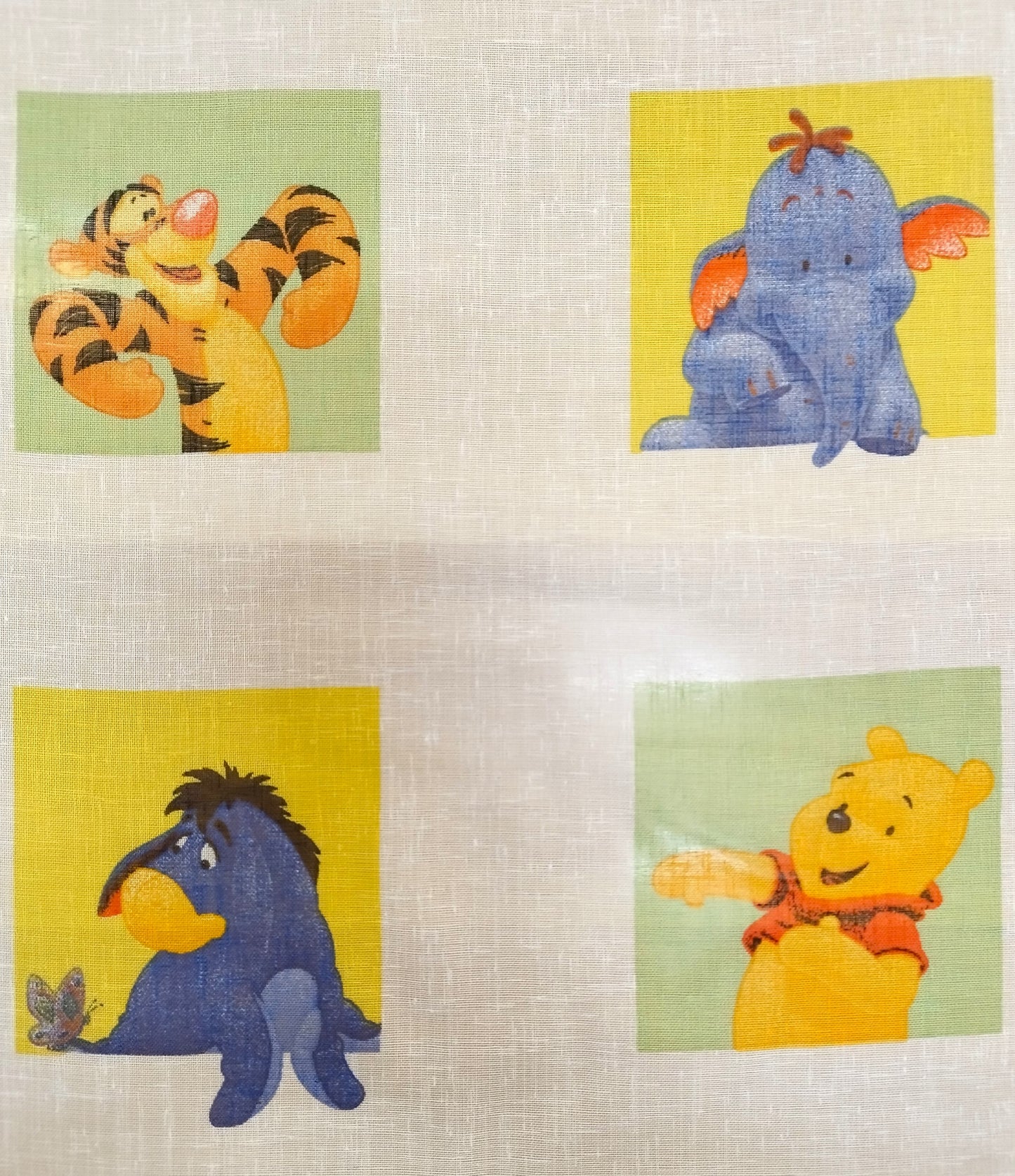 Rideaux pour chambres d'enfants - tissu vendu au mètre - largeur du panneau 60 cm - Tigger&amp;Pooh-art.106