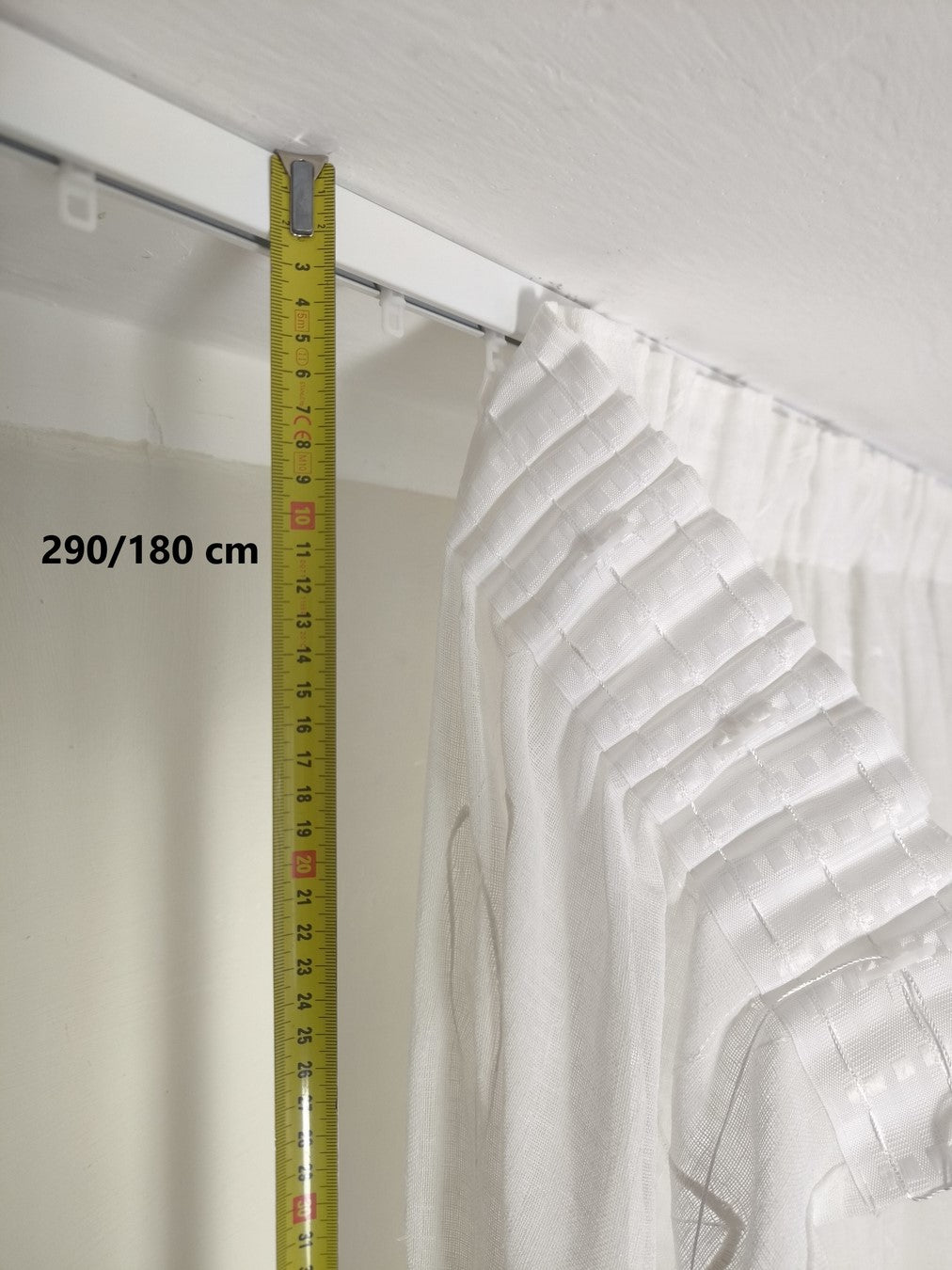 Indicazione del punto da cui misurare l’altezza della tenda