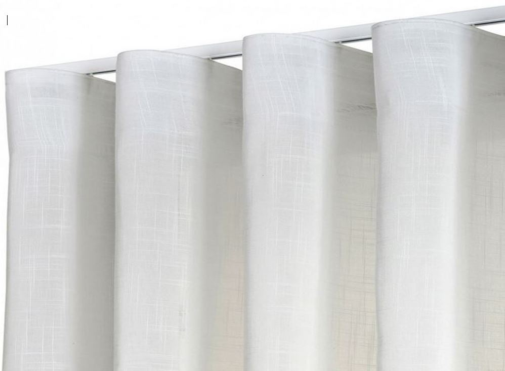 Tringles et rail décoratif carré sur-mesure - Professionnel pour rideaux Wave
