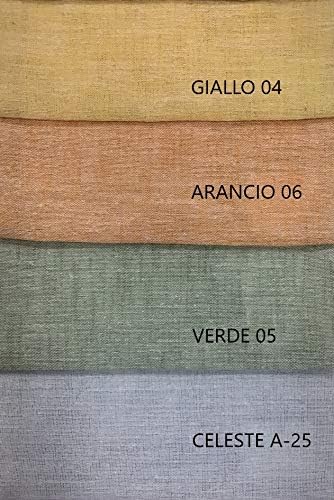Tissu pour rideaux au mètre - 100% polyester effet lin - hauteur du tissu 320 cm - art.903