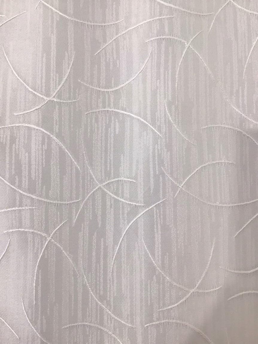 Paire de voilages rideuax vitrages - passe-tringle - tissu de revêtement d'intimité - largeur 45/65/90 cm longueur sur mesure - art.503